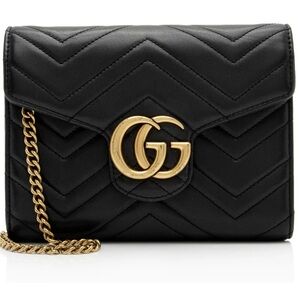 Gucci Matelasse Leather GG marmont bag